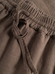 Leinen-Short CARO nougat