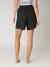 Leinen-Short MICHI black