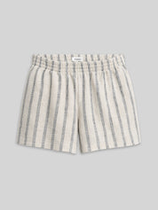 Shorts KAYA blue/white striped