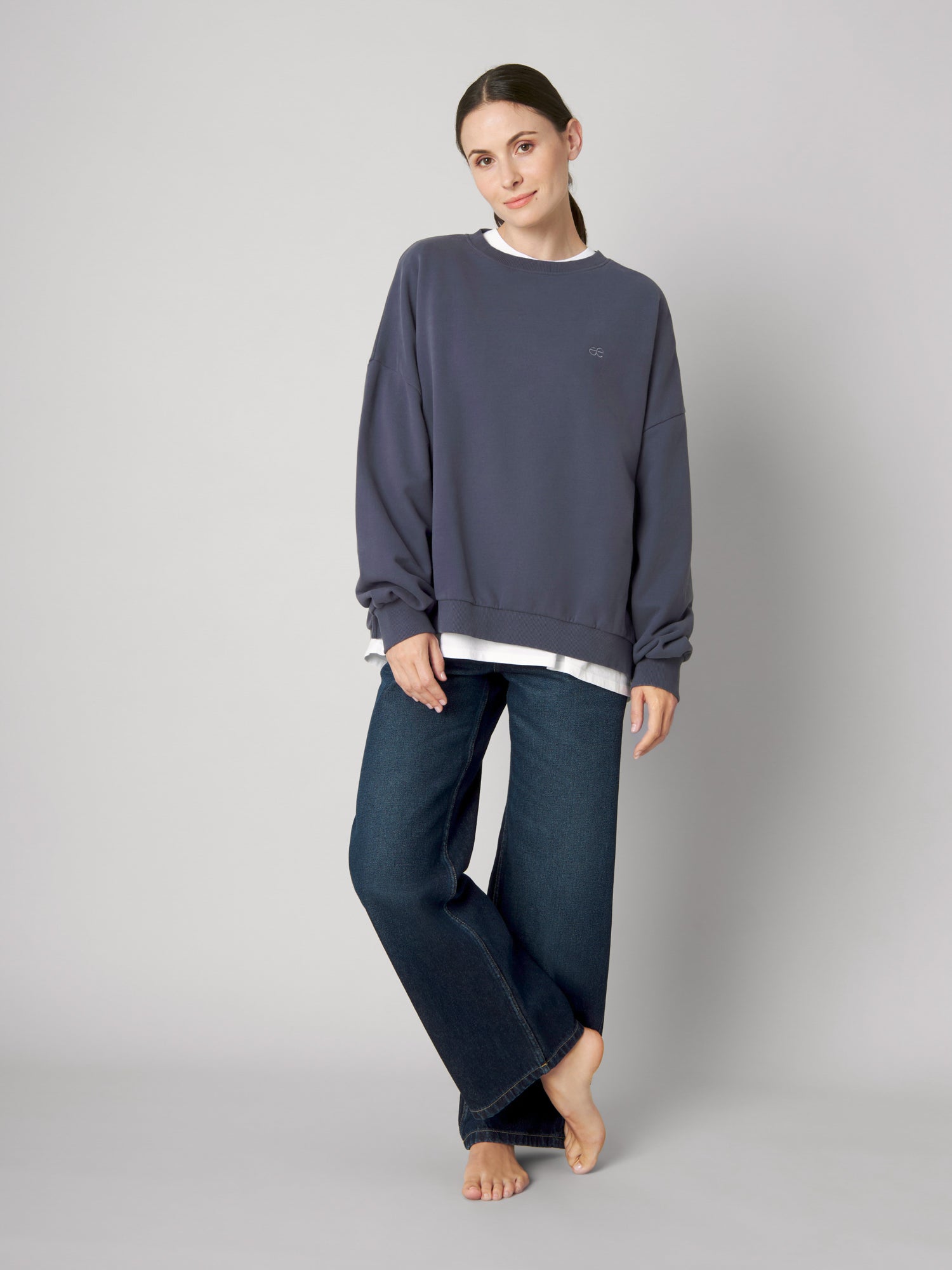 Sweater LAURA ocean blue