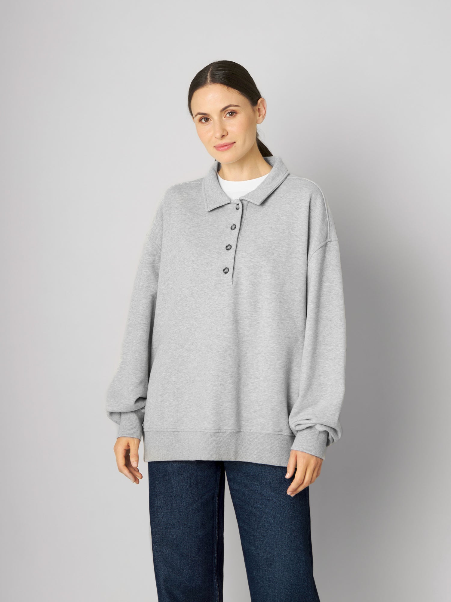 Sweater SUE grey melange