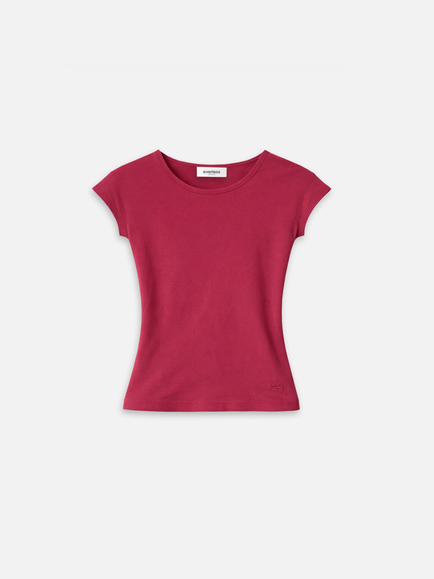 Top KIKI long in der Farbe cherry