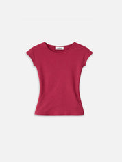 Top KIKI long in der Farbe cherry