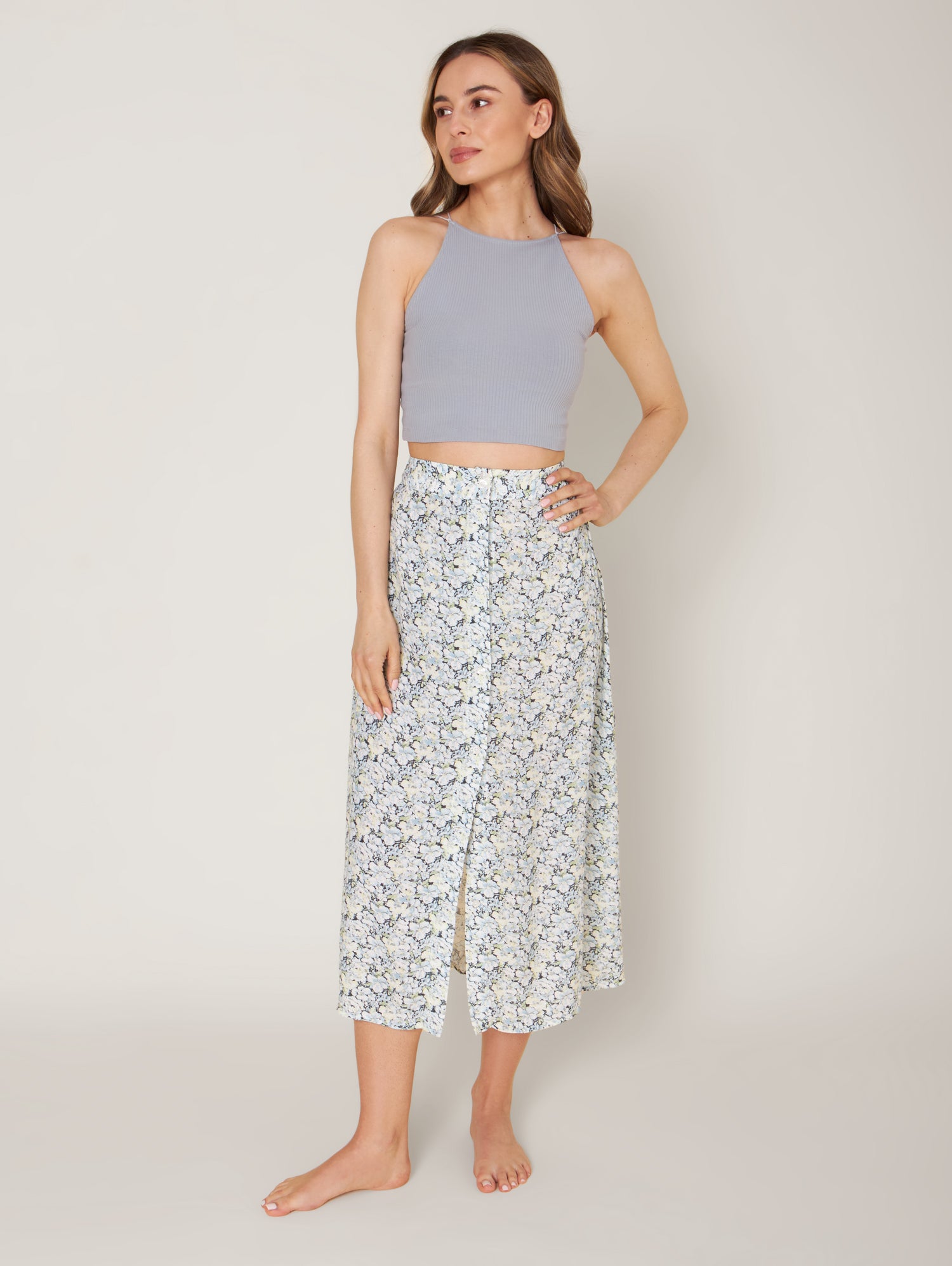 Top MINNELLI dusty blue