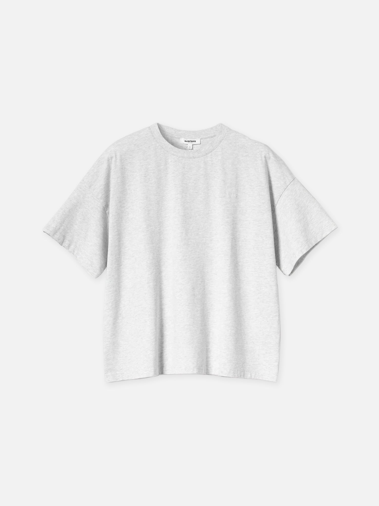T-Shirt PHILIPPA in light grey melange