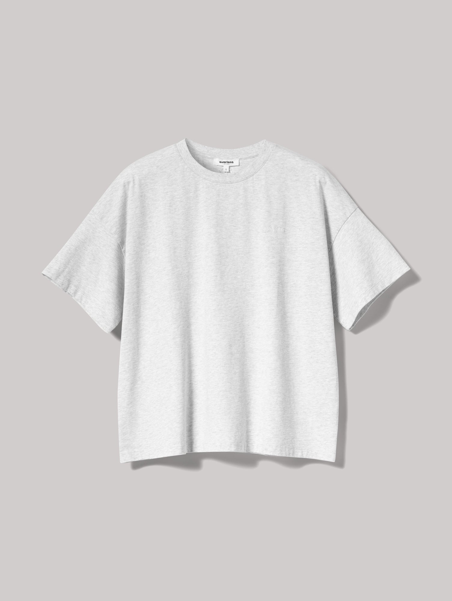T-Shirt PHILIPPA classic light grey melange